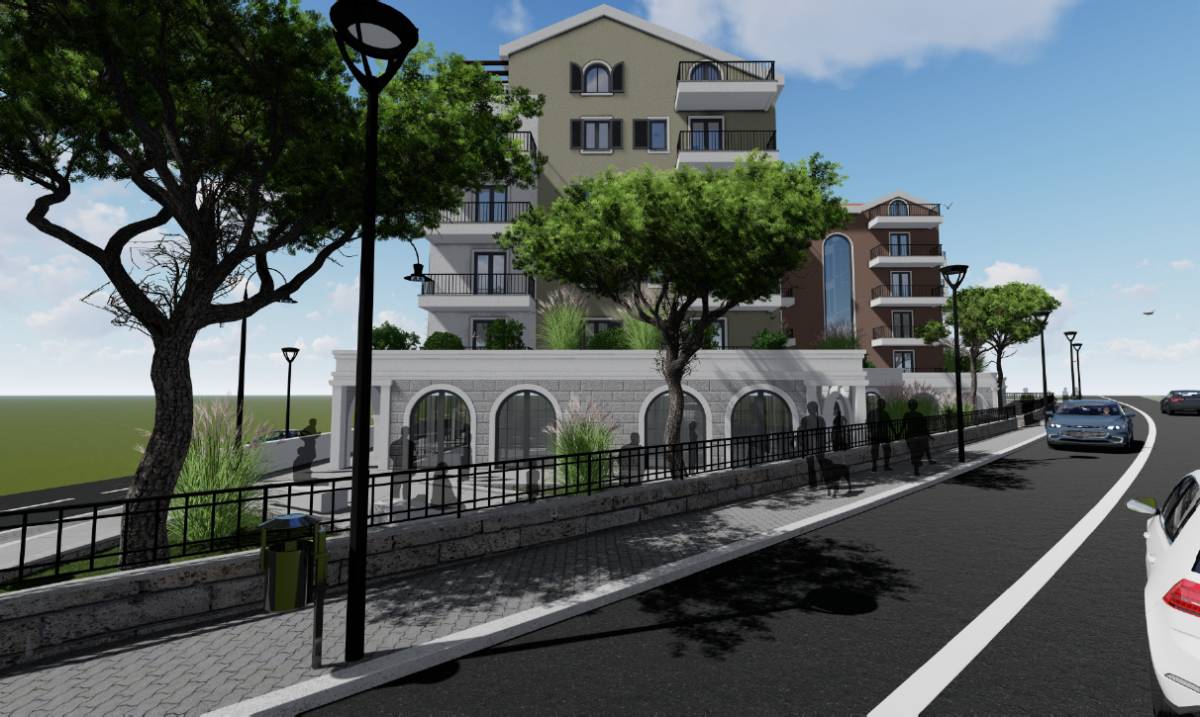Tivat, Donja Lastva, dvosoban stan 64m²